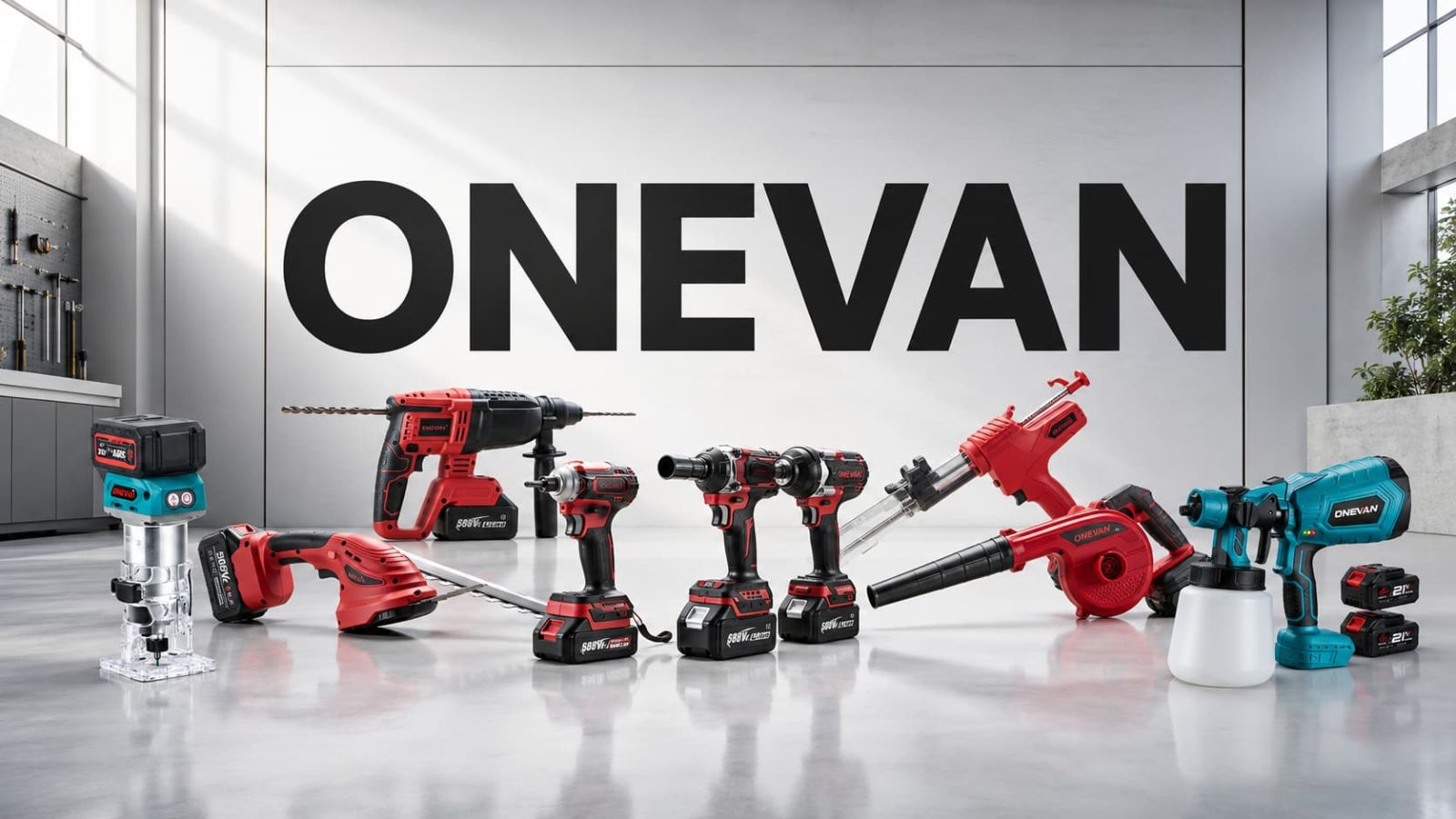 ONEVAN cordless power tools and garden equipment