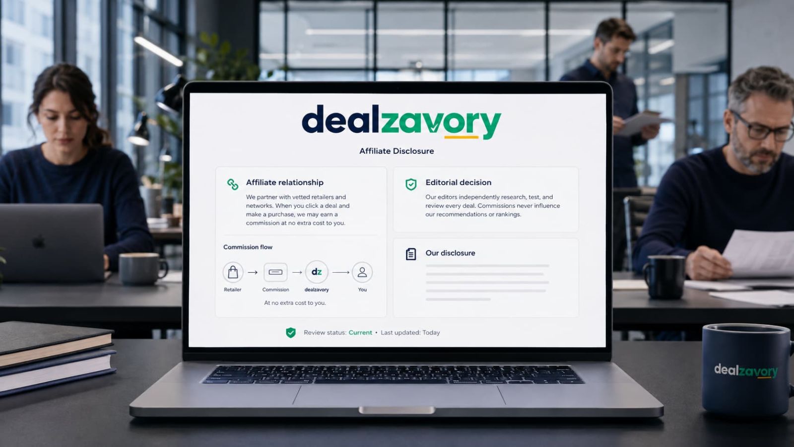 Affiliate Disclosure: How dealzavory Makes Money